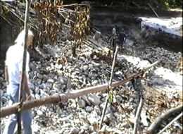 Diamantenmine in Venezuela